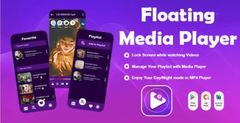 Floating Media Player - Floating Video Player - All Formats Video Player - Android Player - Float