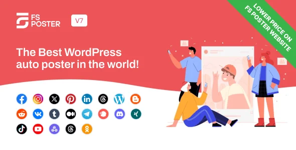 FS Poster - WordPress Social media Auto Poster & Scheduler [Facebook, Instagram, Twitter, Pinterest]