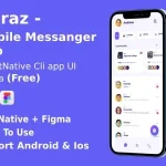 Fun Mobile Messenger App | UI Kit | ReactNative | Figma FREE | Life Time Update | Horaz