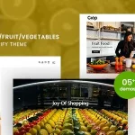 Giop - Organic Food/Fruit/Vegetables eCommerce Shopify Theme