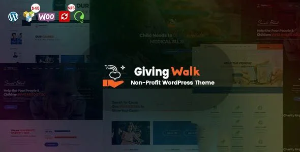 GivingWalk - Multipurpose Nonprofit WordPress Theme