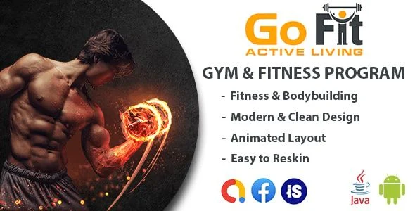 GoFit - Fitness & Bodybuilding App