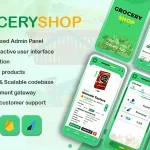 GroceryShop, Grocery, Food, E-commerce Application with Node.js Backend