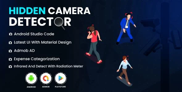 Hidden Camera Detector - CCTV Finder - Spy Camera Detector - Camera Finder - Anti Spyware Detector