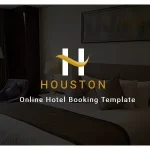 Houston - Online Hotel Booking Template