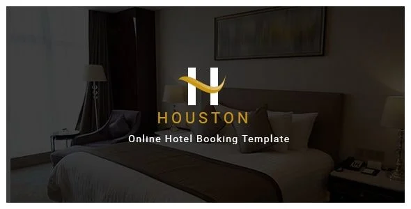 Houston - Online Hotel Booking Template