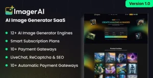 ImagerAI - AI Image Generator SaaS