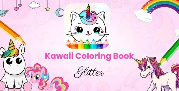 Kawaii Coloring Book For Kid’s with Admob + GDPR (Android 13 Supported)