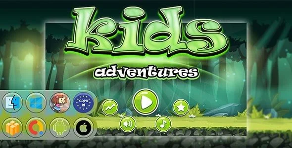 Kids Adventure Game Template
