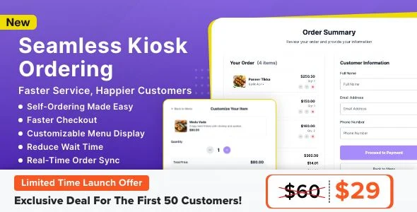 Kiosk Module for Tabletrack