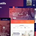 Kreatifa - Creative Digital Agency Elementor Template Kit