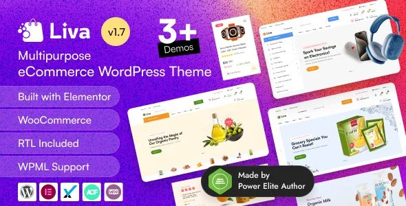 Liva - Multipurpose eCommerce WordPress Theme