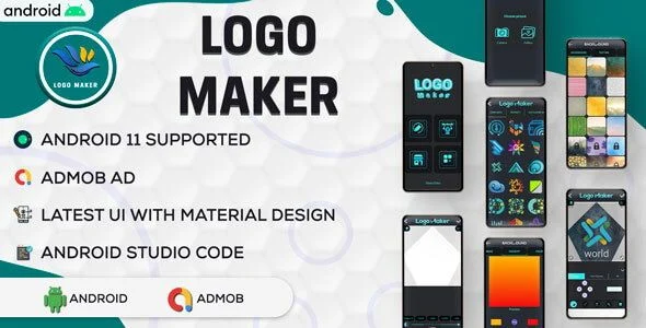 Logo Creator app | Icon maker | Logo maker | Android App Full Code | Admob Ads