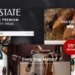 LuxeState - Leather Shoes Premium Shopify Theme