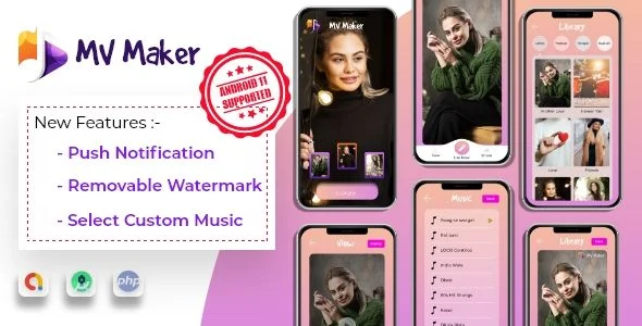 Lyrical Video Status Maker v2 - Photo to Video Maker - MV video maker & MV Master