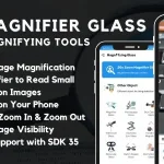 Magnifier Glass Magnifying Flash with AdMob Ads Android