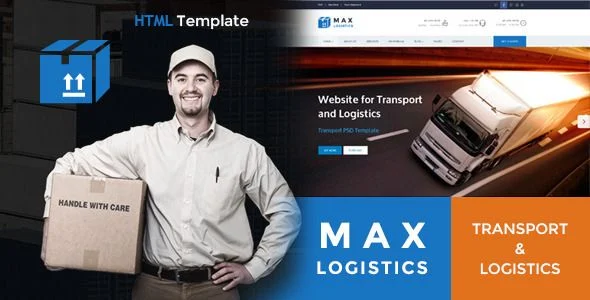 Max Logistics - Responsive HTML Template