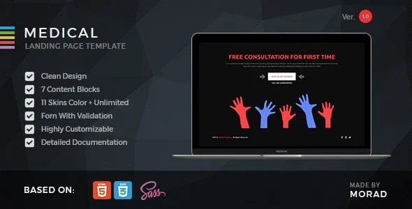 Medical - HTML Landing Page