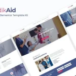 MedikAid | Medical Healthcare Elementor Template Kit
