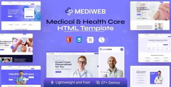 Mediweb - Health & Medical HTML Template