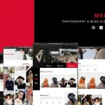 Memento - Photography & Blog Elementor Template Kit