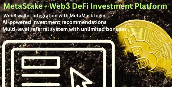 MetaStake - Web3 Investment & Staking Platform with AI Insights & Referral System