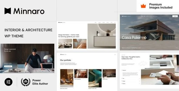 Minnaro - Interior Design and Architecture WordPress Theme