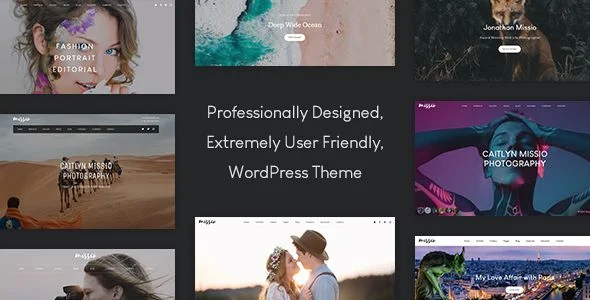 Missio - Photography WordPress