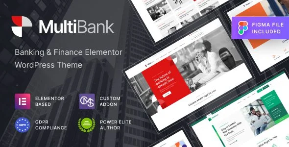 Multibank - Business and Finance WordPress Theme