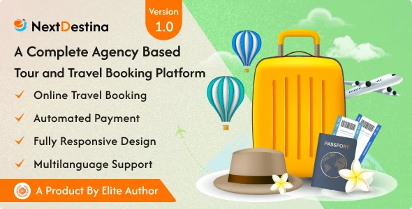 Next Destina - Agency Based Tour and Travel Booking Platform