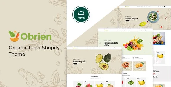 Obrien - Organic Food Shopify Theme