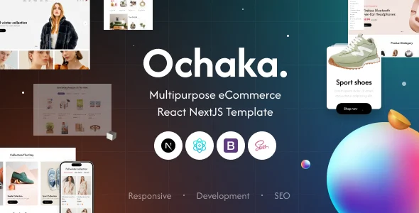 Ochaka. | Multipurpose eCommerce React NextJs Template