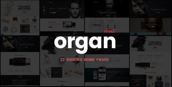 Organ - Creative Multi-Purpose Business, Finance HTML5 Responsive Website Template