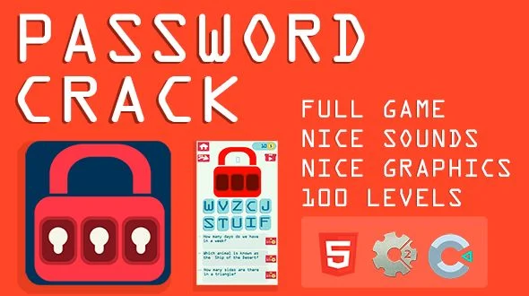 PASSWORDCRACK - HTML5 GAME - CONSTRUCT 2|3