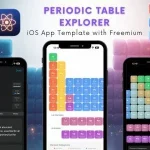 Periodic Table Explorer - iOS App Template with Freemium Monetization