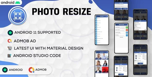 Photo Resizer | Image Compressor | Android Full App Code | Admob Ads | V2.0