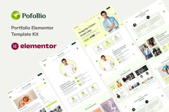 Pofollio - Portfolio Elementor Template Kit