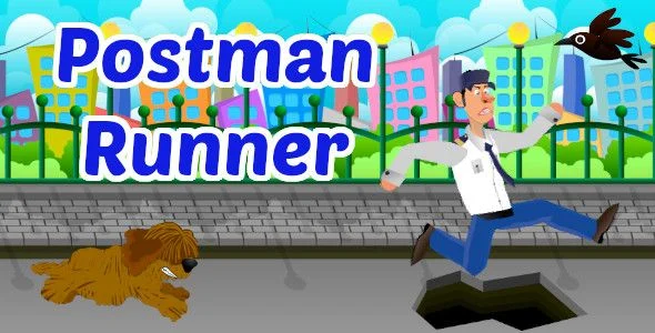 Postman Runner Game | Unity Project for Android and iOS