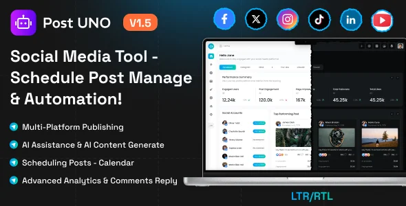 PostUno - Smart Social Media Campaign & Calendar Planner with AI Automation