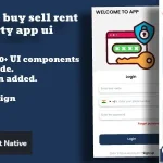 Property app - React Native UI Kit for Real Estate Buy, Sell, and Rent