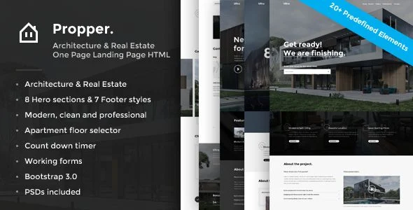 Propper - Responsive Architecture Template