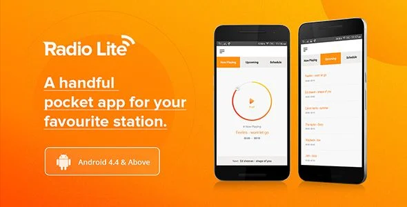 Radio Lite - Single Radio Streaming App