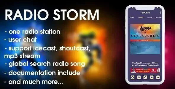 Radio Storm - Android radio application with more additional features
