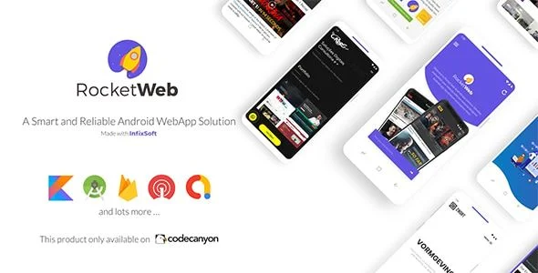 RocketWeb - Configurable Android WebView App Template v1.5.1