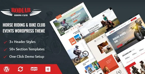 Rodiar - WordPress Theme for Rider’s Club