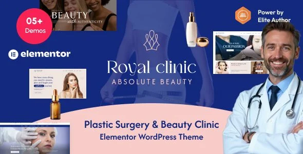 Royal Clinic - Plastic Surgery & Beauty Clinic WordPress Theme