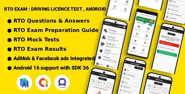 RTO Exam : Driving Licence Test, Android