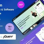 Saasten - SaaS & Software Landing WordPress Theme