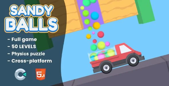 Sandy Balls - HTML5 Game | Construct 3