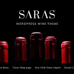 Saras - Wine WordPress Theme